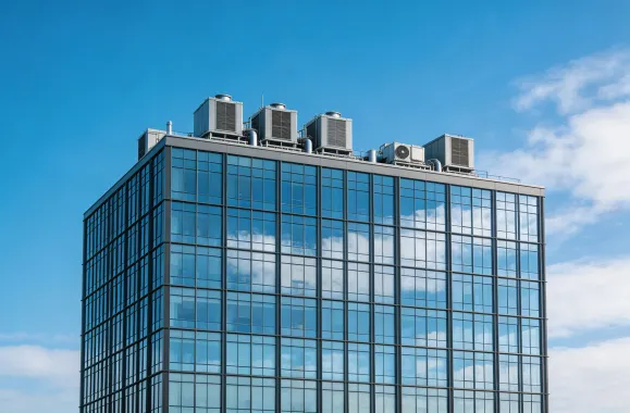 Commercial building HVAC
